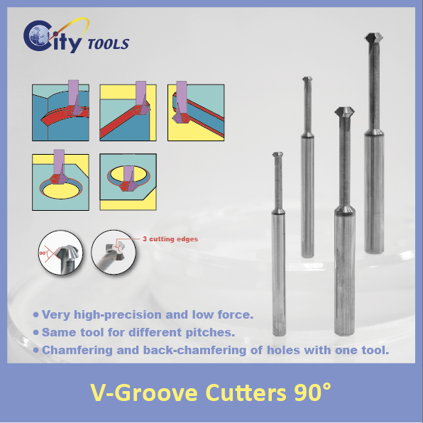 V-Groove Cutters 90°